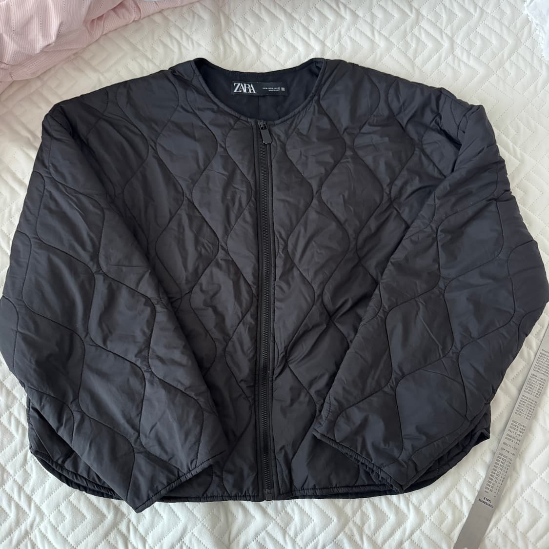 ZARA 자라 퀄팅 경량패딩 M 상품이미지1