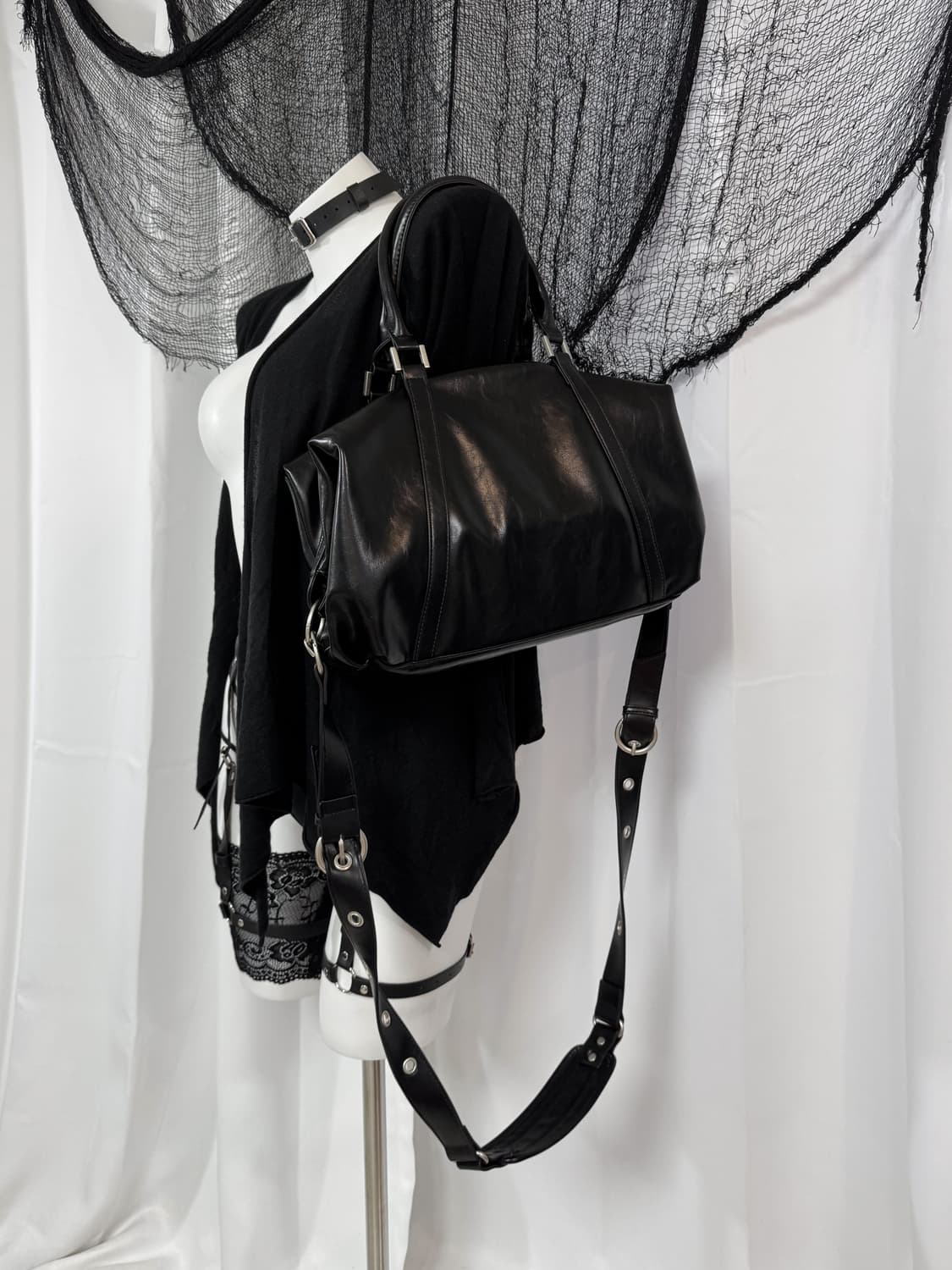 leatehry shoulder,cross bag 상품이미지2