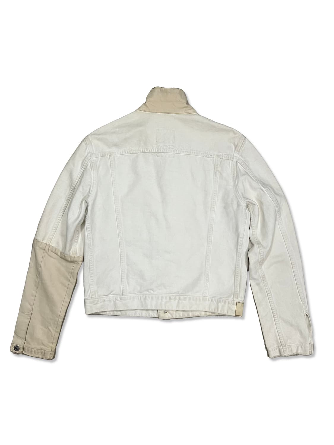 헬무트랭 레더 슬리브 데님자켓 상품이미지2