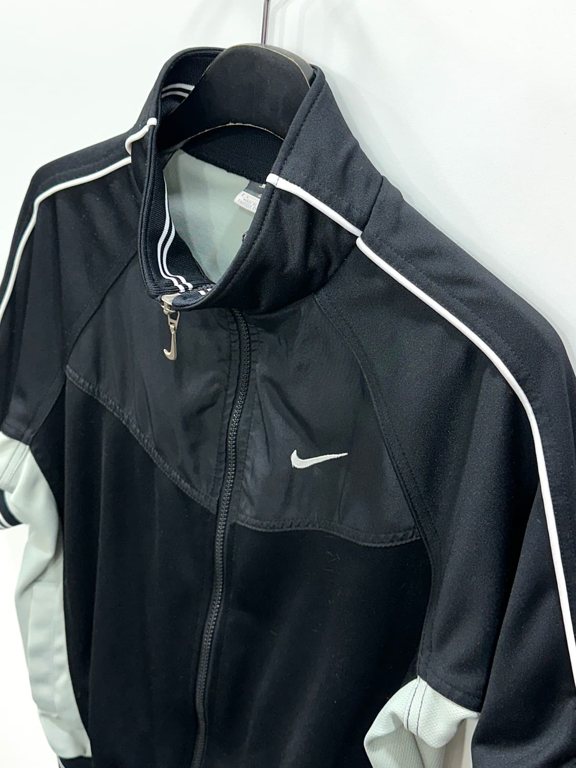 나이키 올드스쿨 드라이핏 반팔 져지 집업 L 상품이미지3