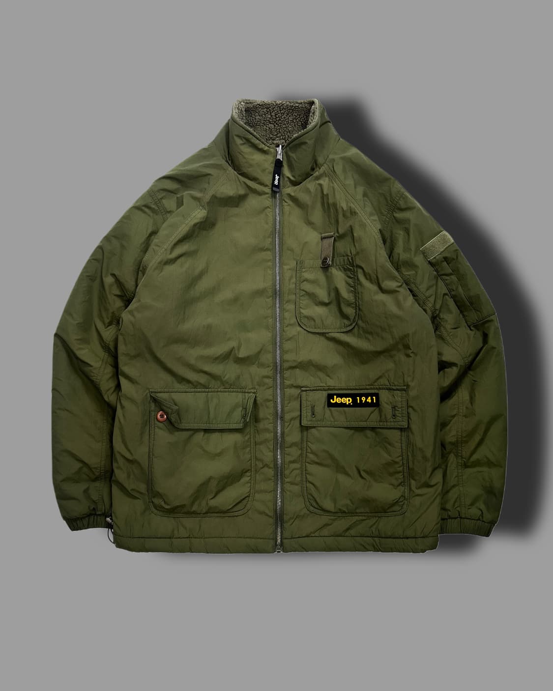 지프 리버시블 쉐르파 야상 자켓 L 상품이미지7