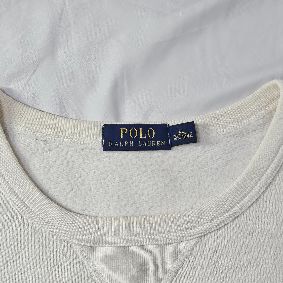 Polo 폴로 랄프로렌 기모 화이트 맨투맨  상품이미지3
