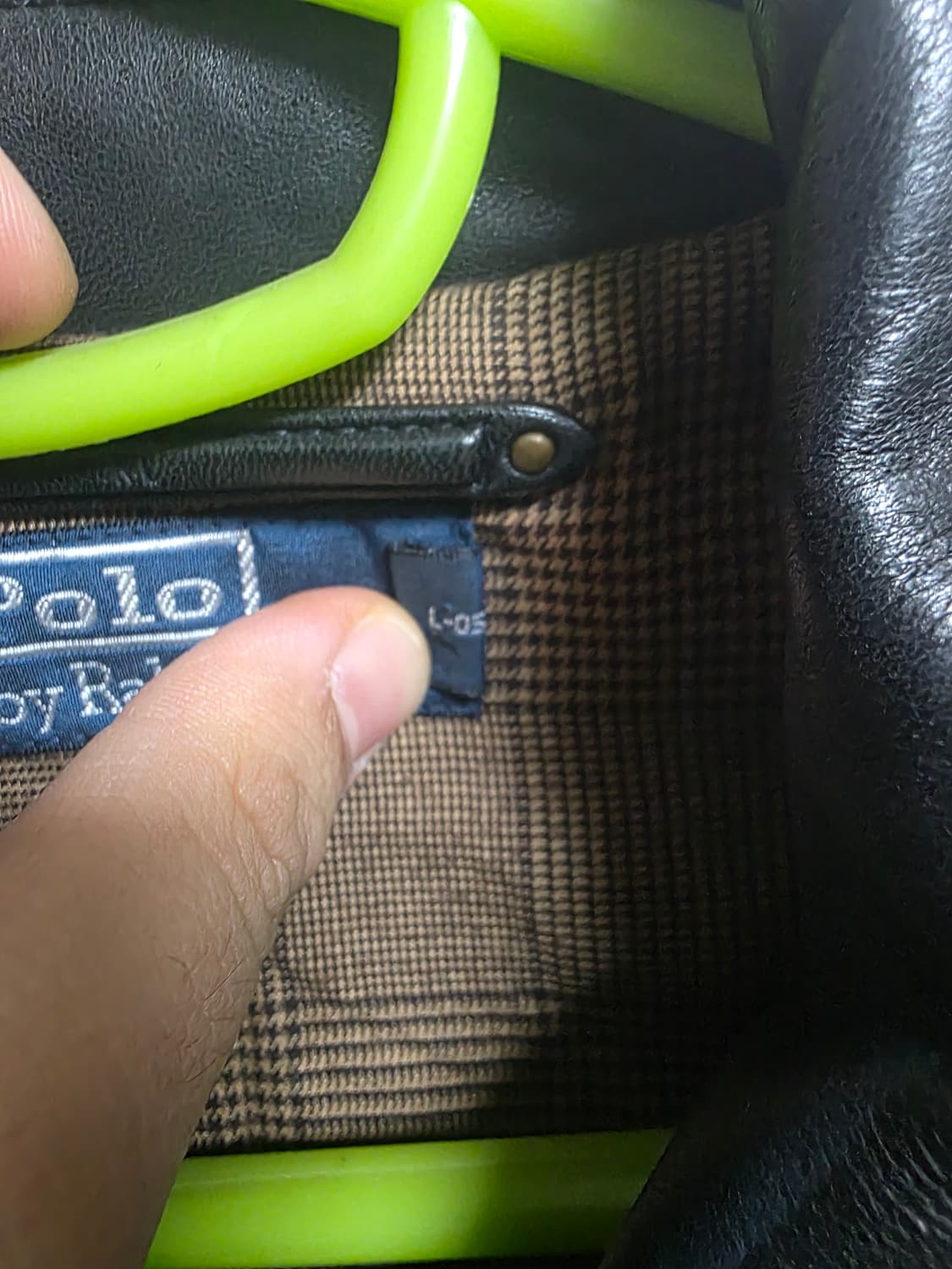 폴로 랄프로렌 맥스웰 가죽자켓 상품이미지3