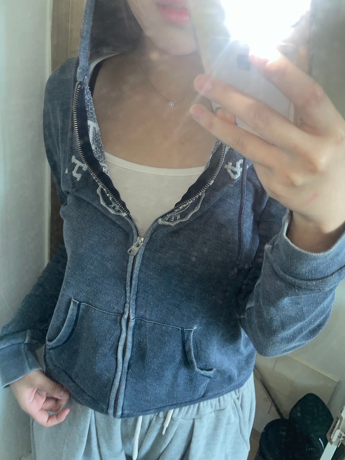 (y2k & 빈티지) 아베크롬비 후드집업  상품이미지2