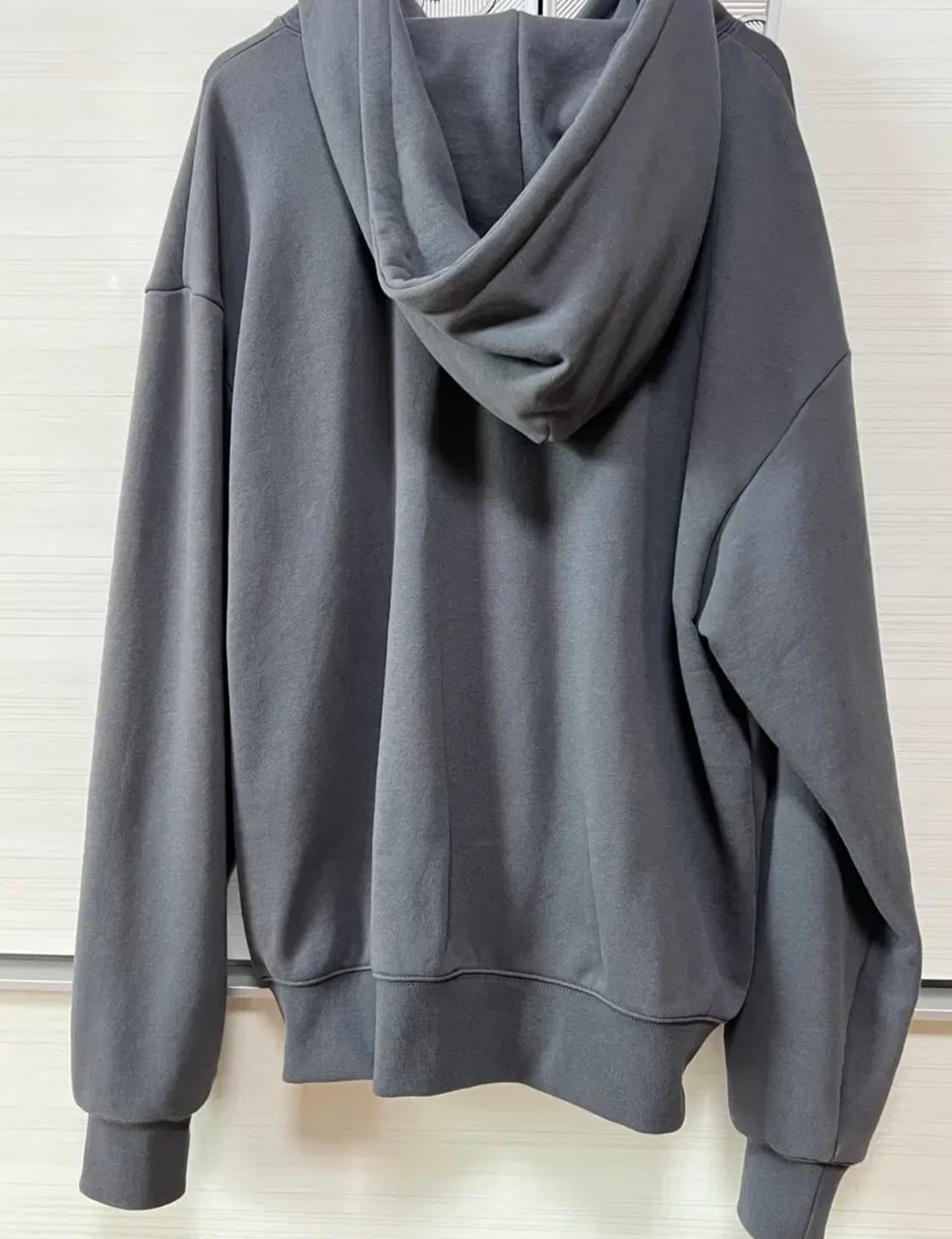 유희 리본 후드집업 차콜 상품이미지4