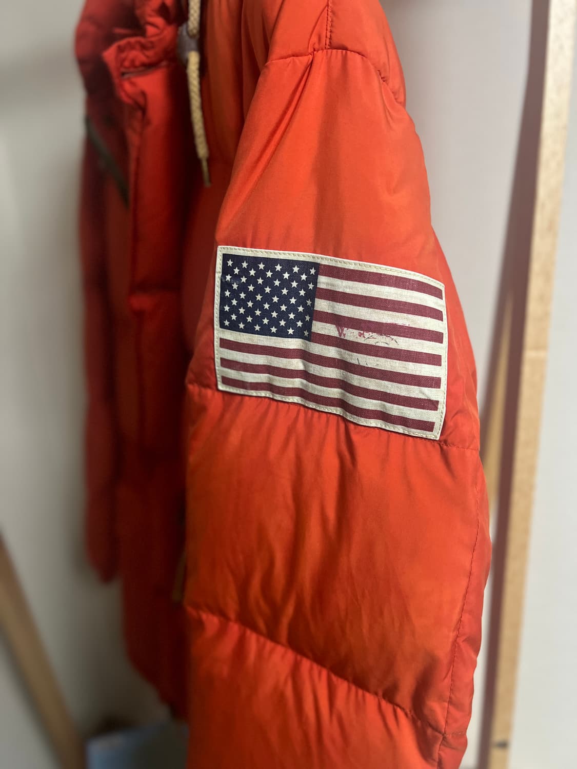 폴로 유콘 오렌지 썬페이드 다운자켓(m) 상품이미지3