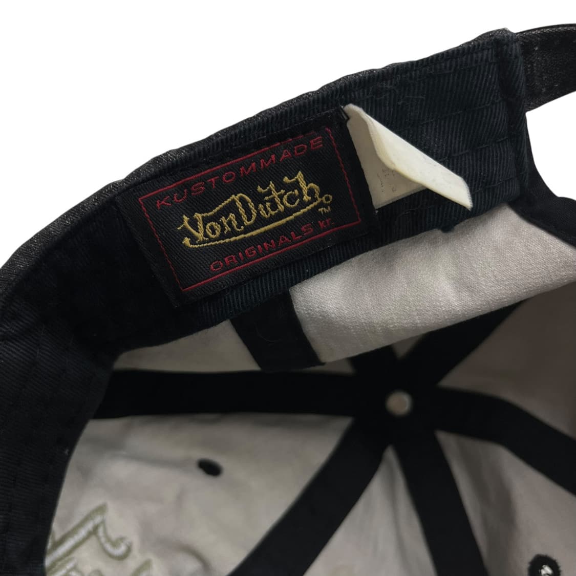 본더치 y2k 그런지 다크그레이 볼캡 상품이미지9