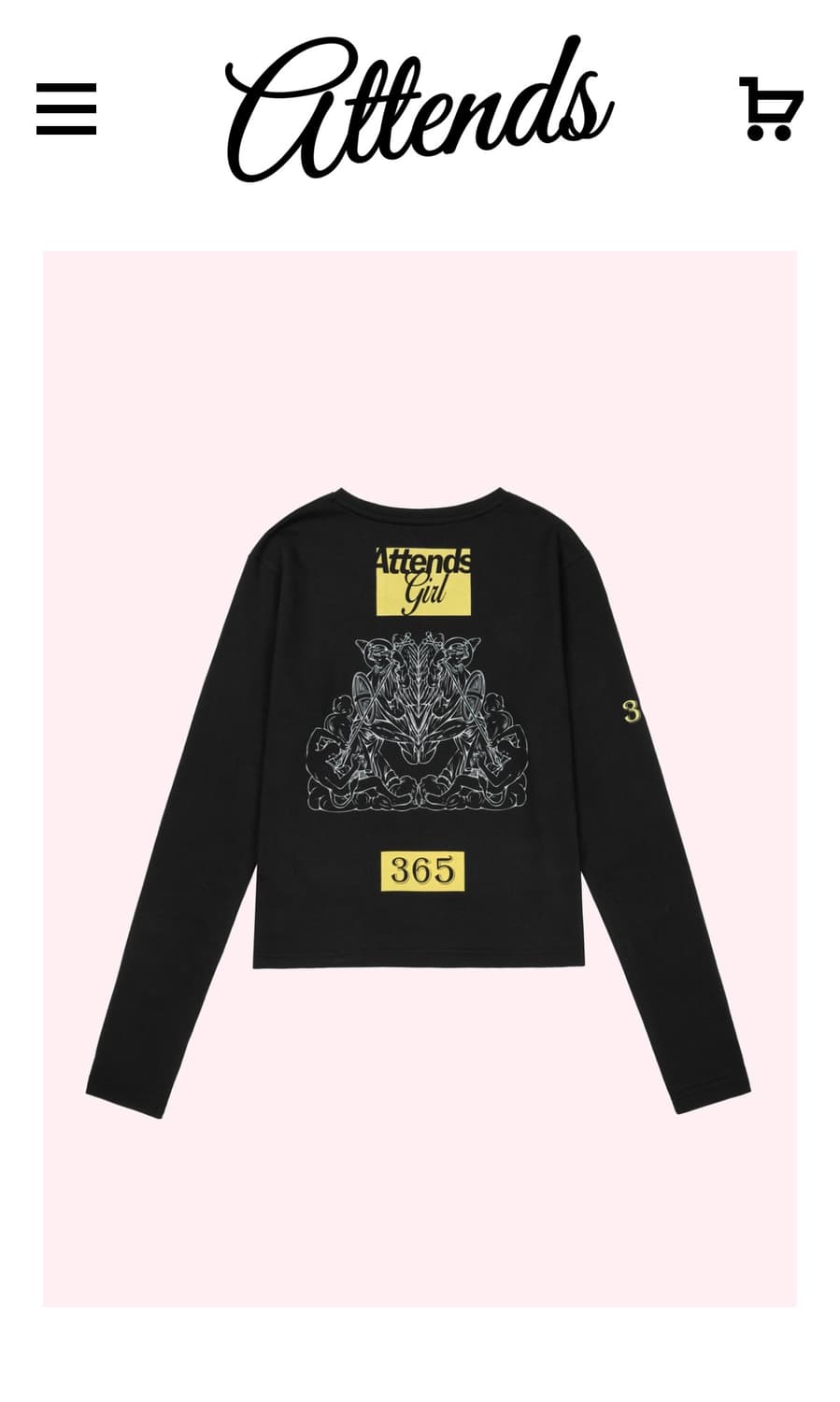 Attends 샵어텐즈 Mama tee shirt 상품이미지4