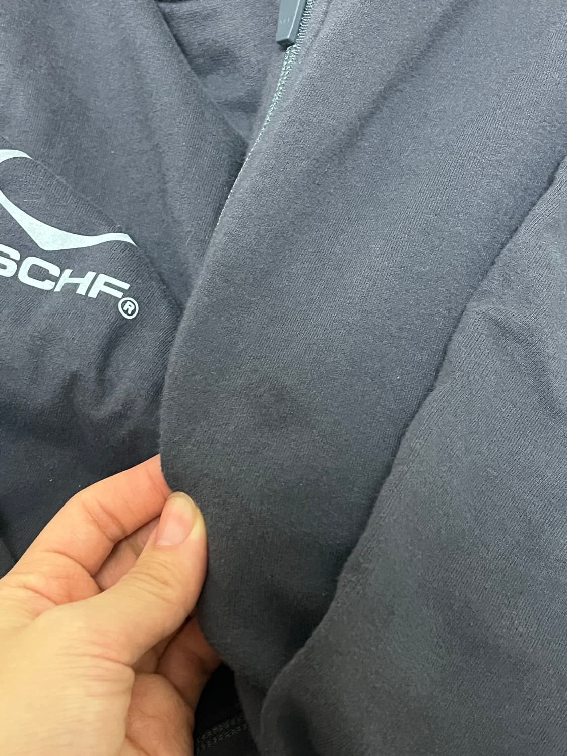 미스치프 롬버스 후드집업 상품이미지2