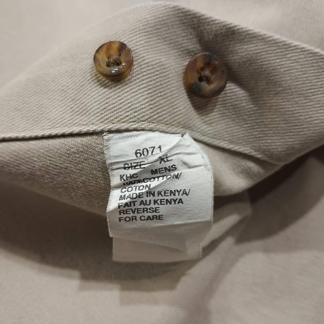 CL390 XL 울리치 00s 덕스 언리밋티드 헌팅 셔츠 남방 상품이미지7