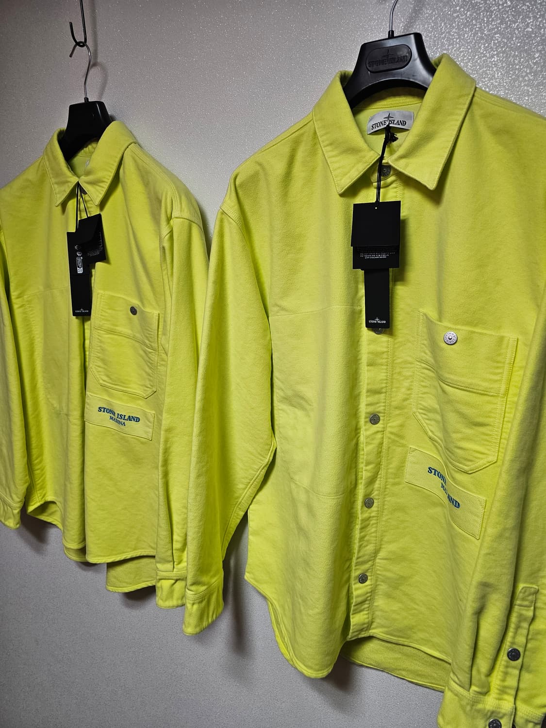 스톤아일랜드 마리나 코튼 몰스킨 릴렉스 핏 오버셔츠 (새 상품) 상품이미지7