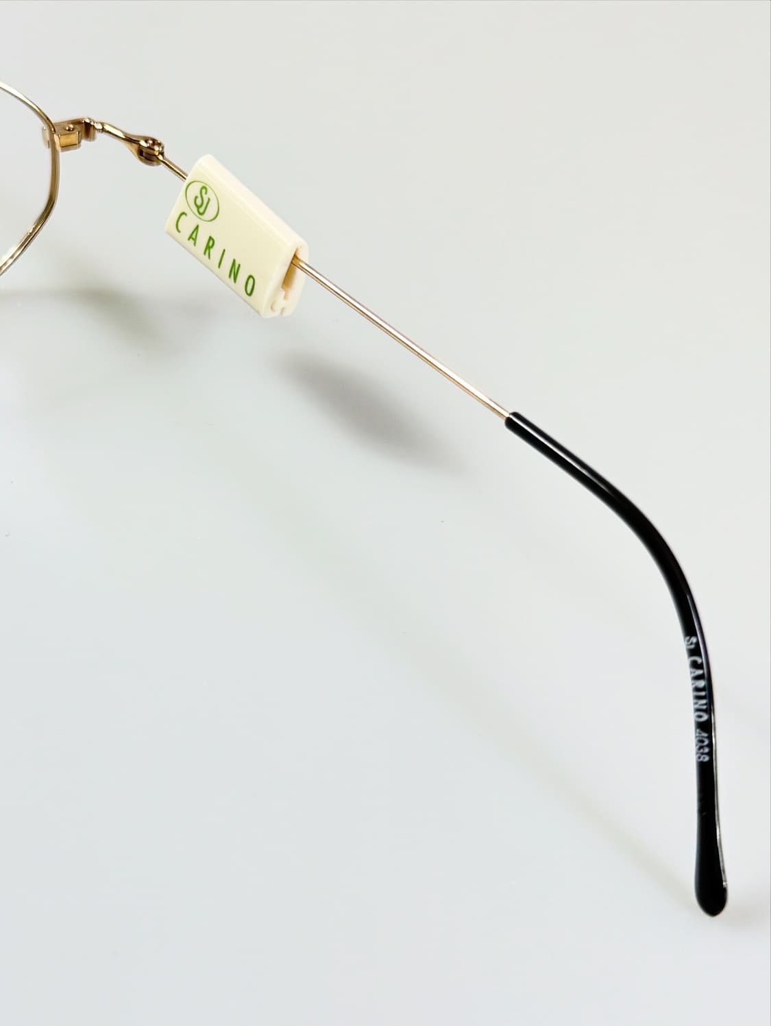 90s 서전 CARINO 골드 슬림 옥타곤 프레임 빈티지 안경 상품이미지6