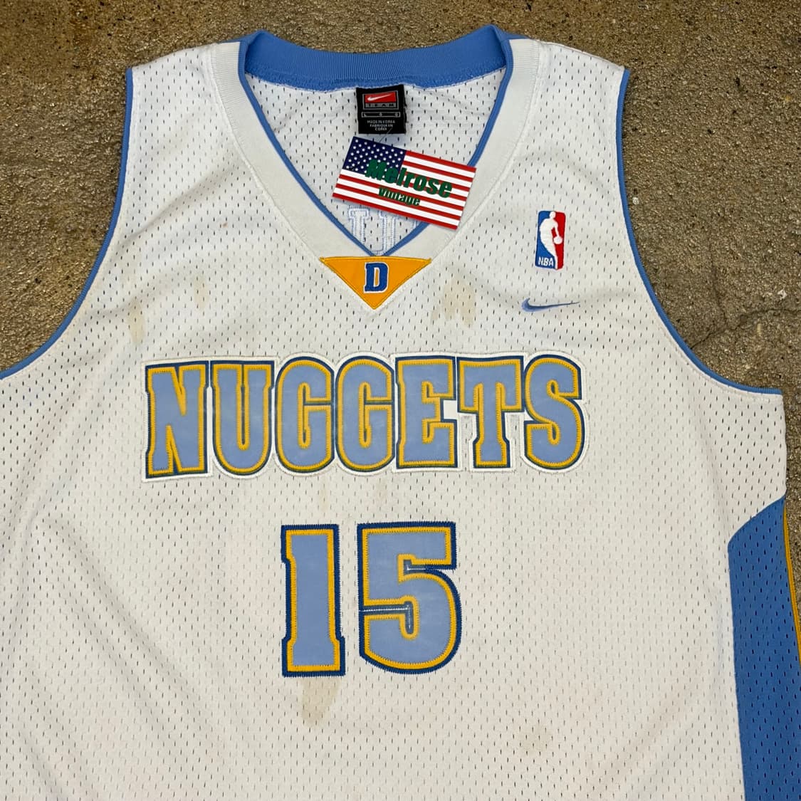 00s 미국 빈티지 나이키 NBA 댄버 농구유니폼 상품이미지3