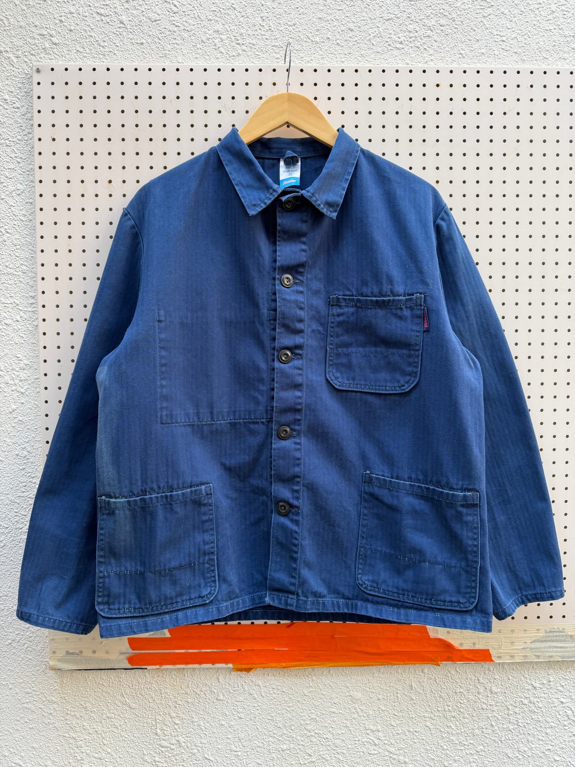 OLD VINTAGE PIONIER HBT 헤링본 프렌치워크자켓 상품이미지1