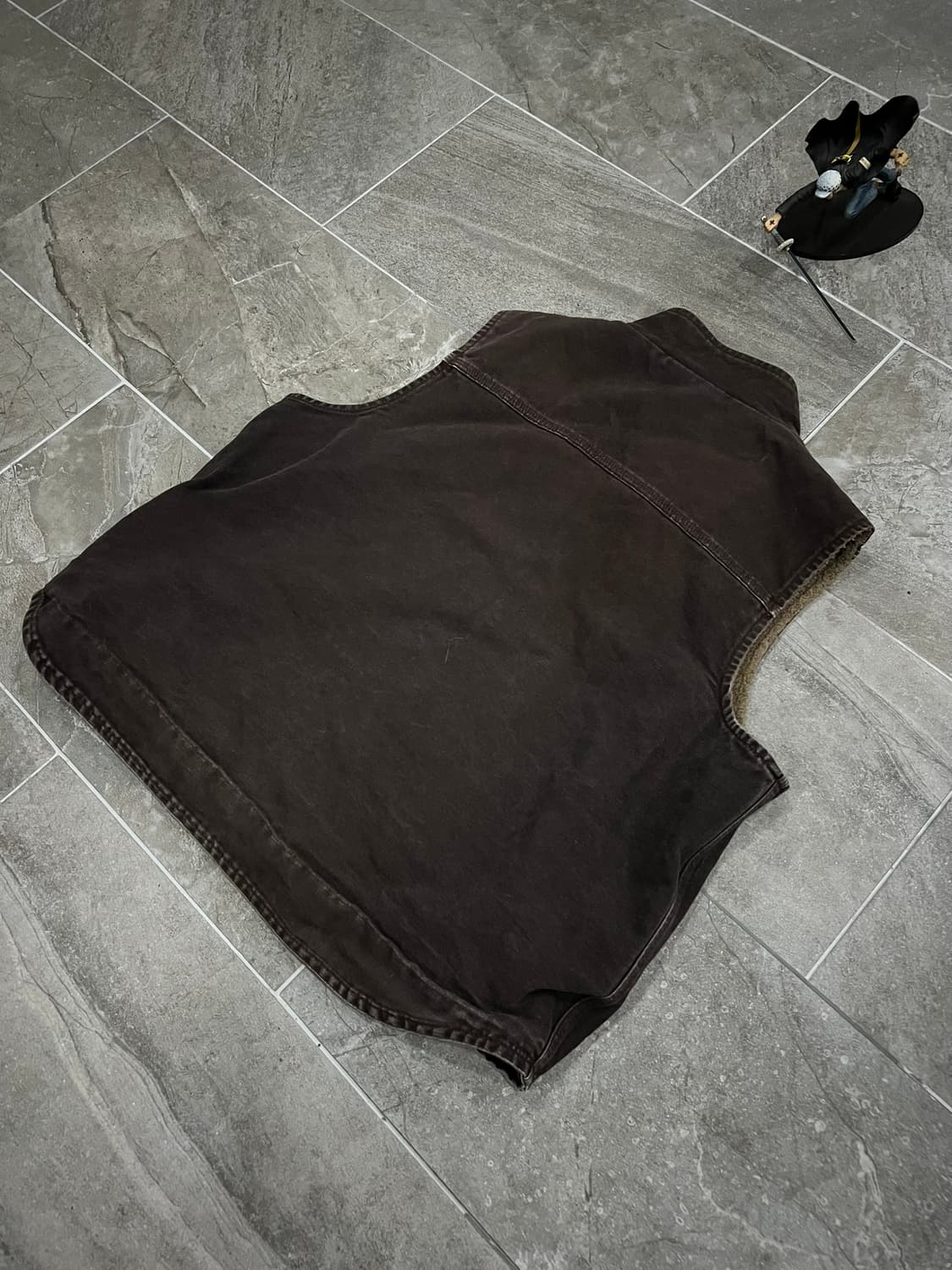 (XL)칼하트 셰르파 넥 조끼베스트 V33 DKB 다크브라운 상품이미지9