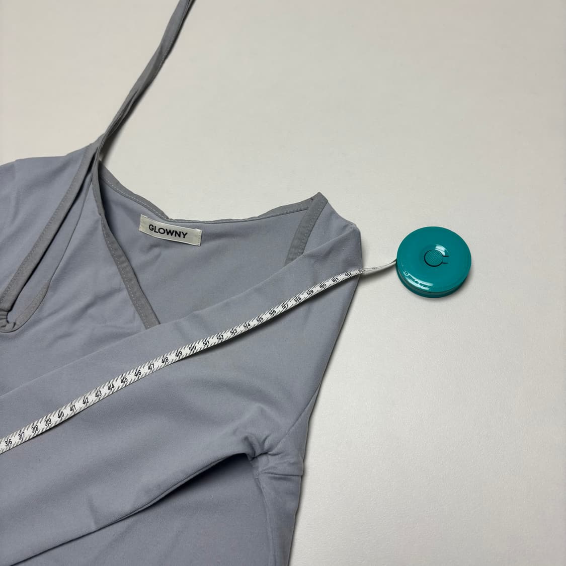 MIA SQUARE NECK LONG SLEEVE (COASTAL GRA 상품이미지9