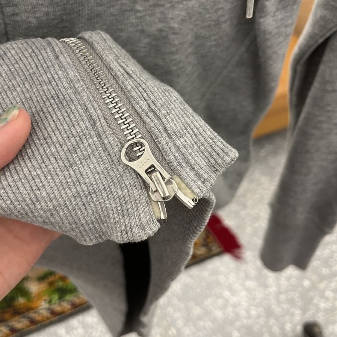 나이키 자수로고 핑크로고 롱 투웨이 후드집업 90 C05407 상품이미지7