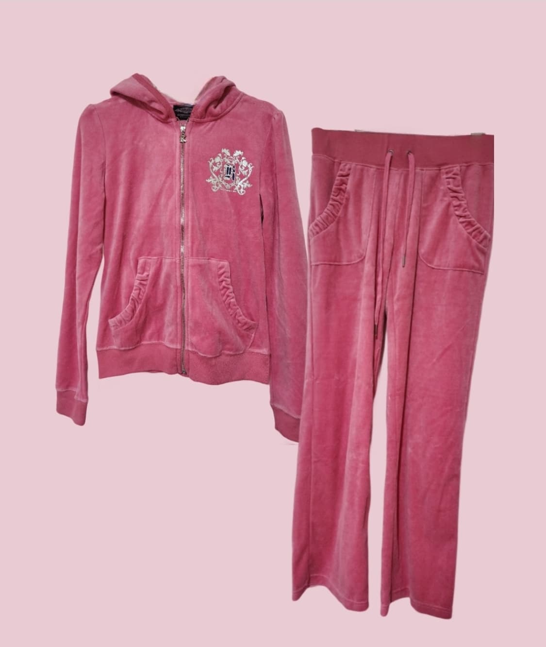 코스모고니아 핫핑크 벨벳트레이닝세트 상품이미지1