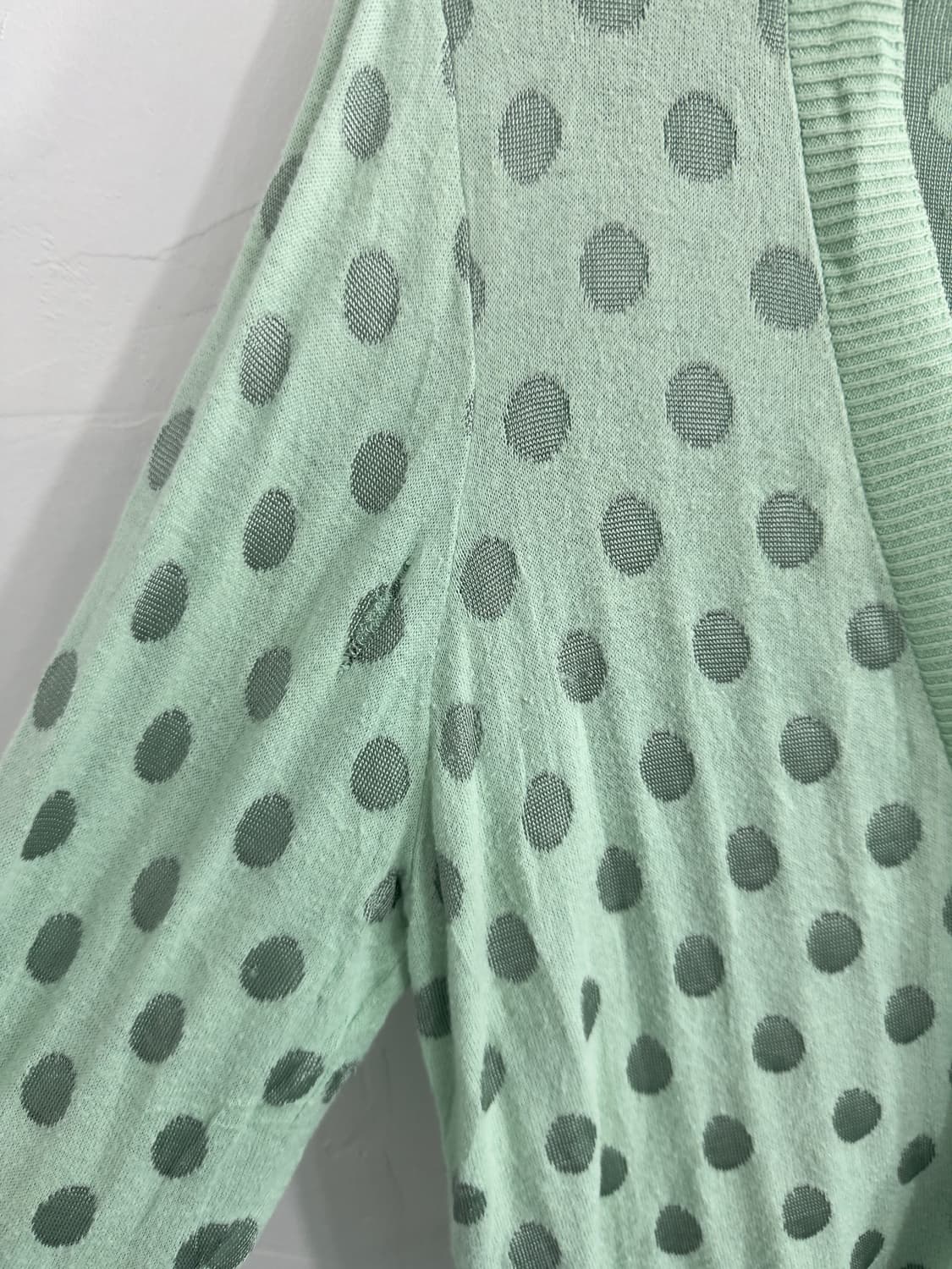 laura ashley mint dot cardigan 상품이미지4