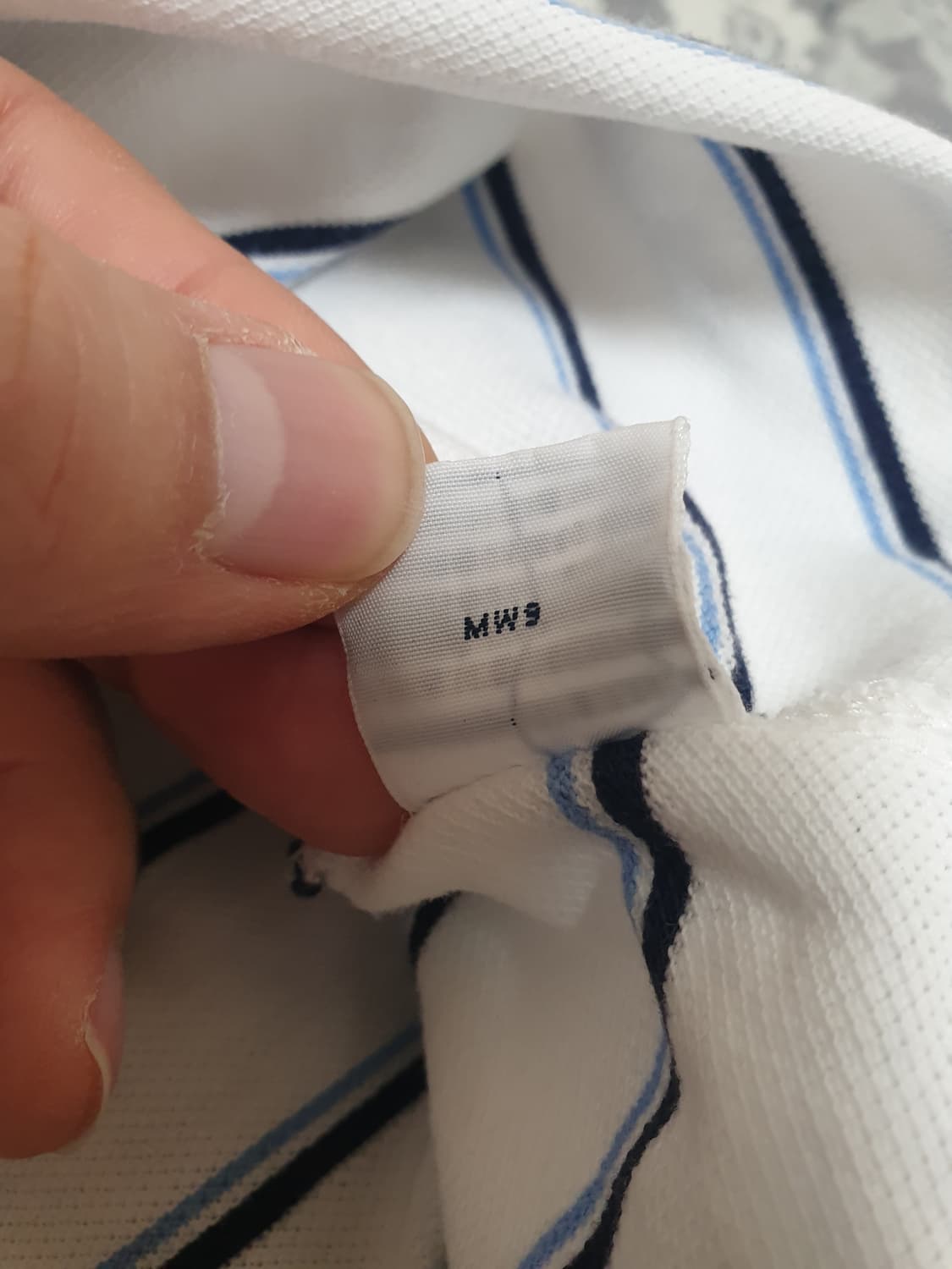 [남성] 폴로 랄프로렌 정품 스트라이프 카라티 L 상품이미지5