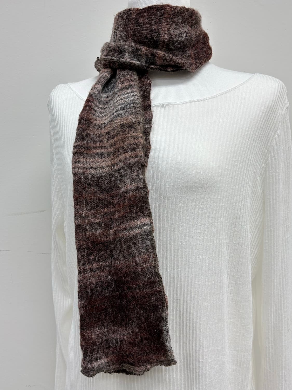 빈티지 브라운 머플러 목도리 상품이미지1