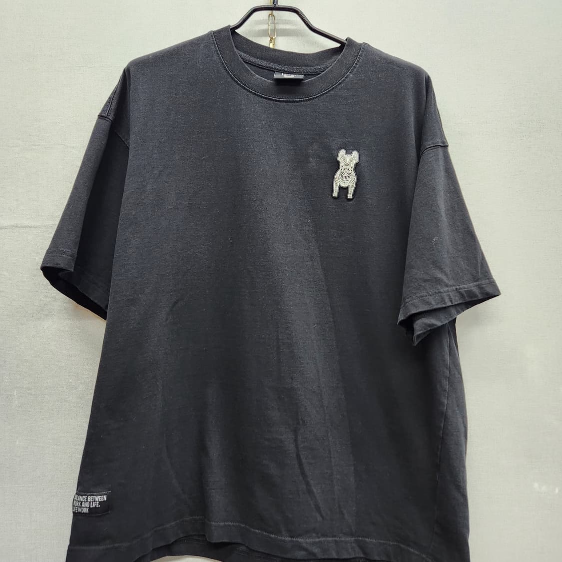 라이프워크 라독 로고 와펜 반팔티 L(XL) 상품이미지1