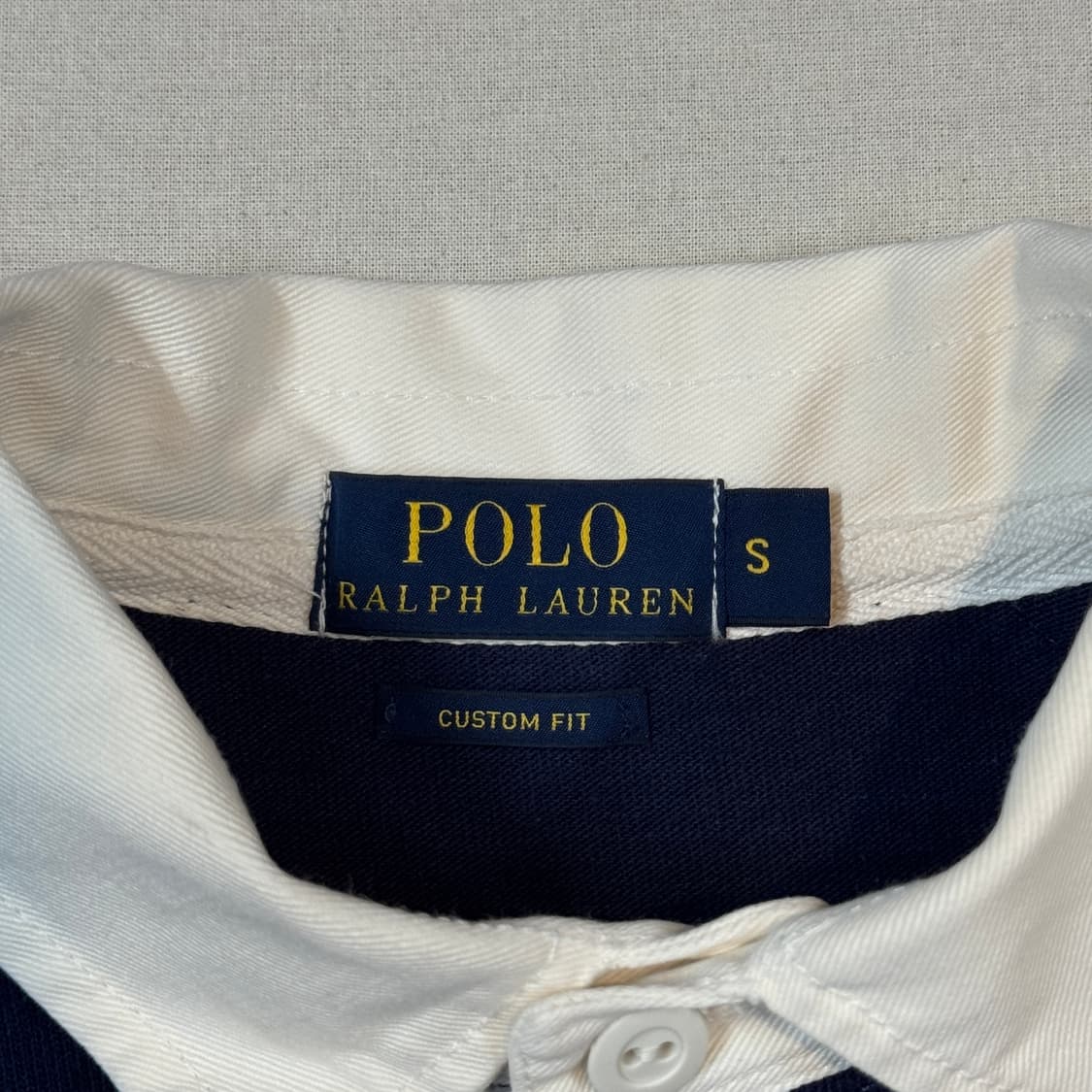 S) 폴로 랄프로렌 단가라 럭비티 긴팔 카라티 상품이미지6