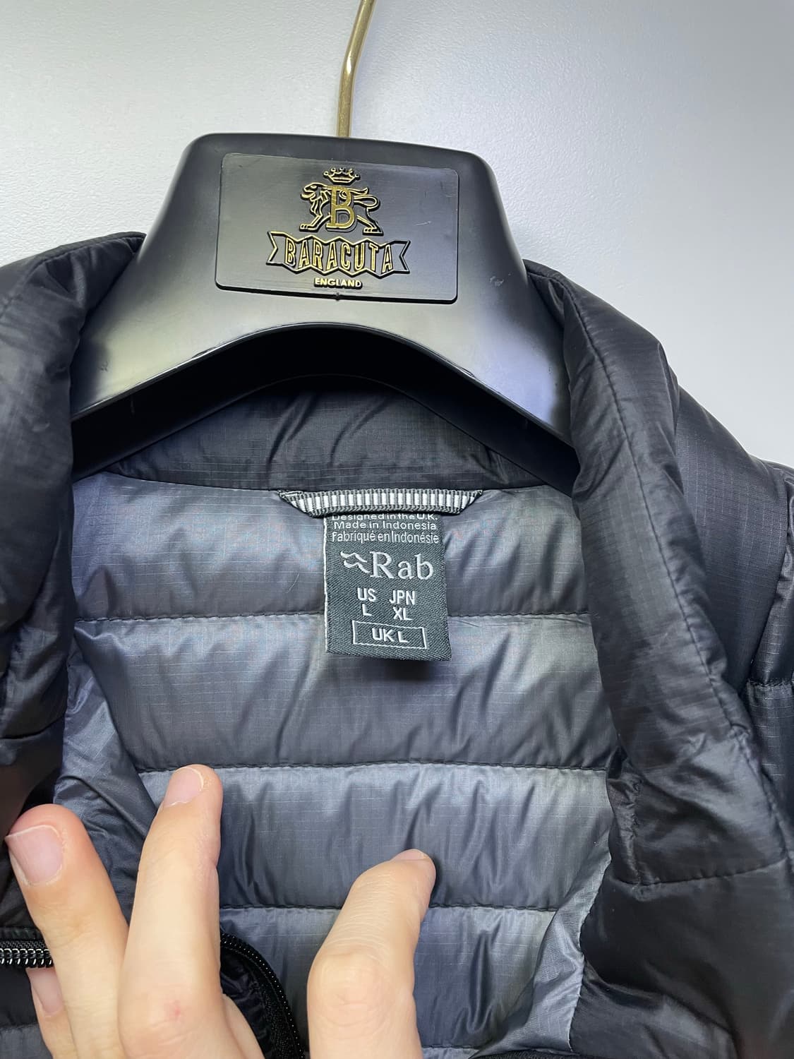 Rab 랩 마이크로라이트 자켓 블랙 L 상품이미지5