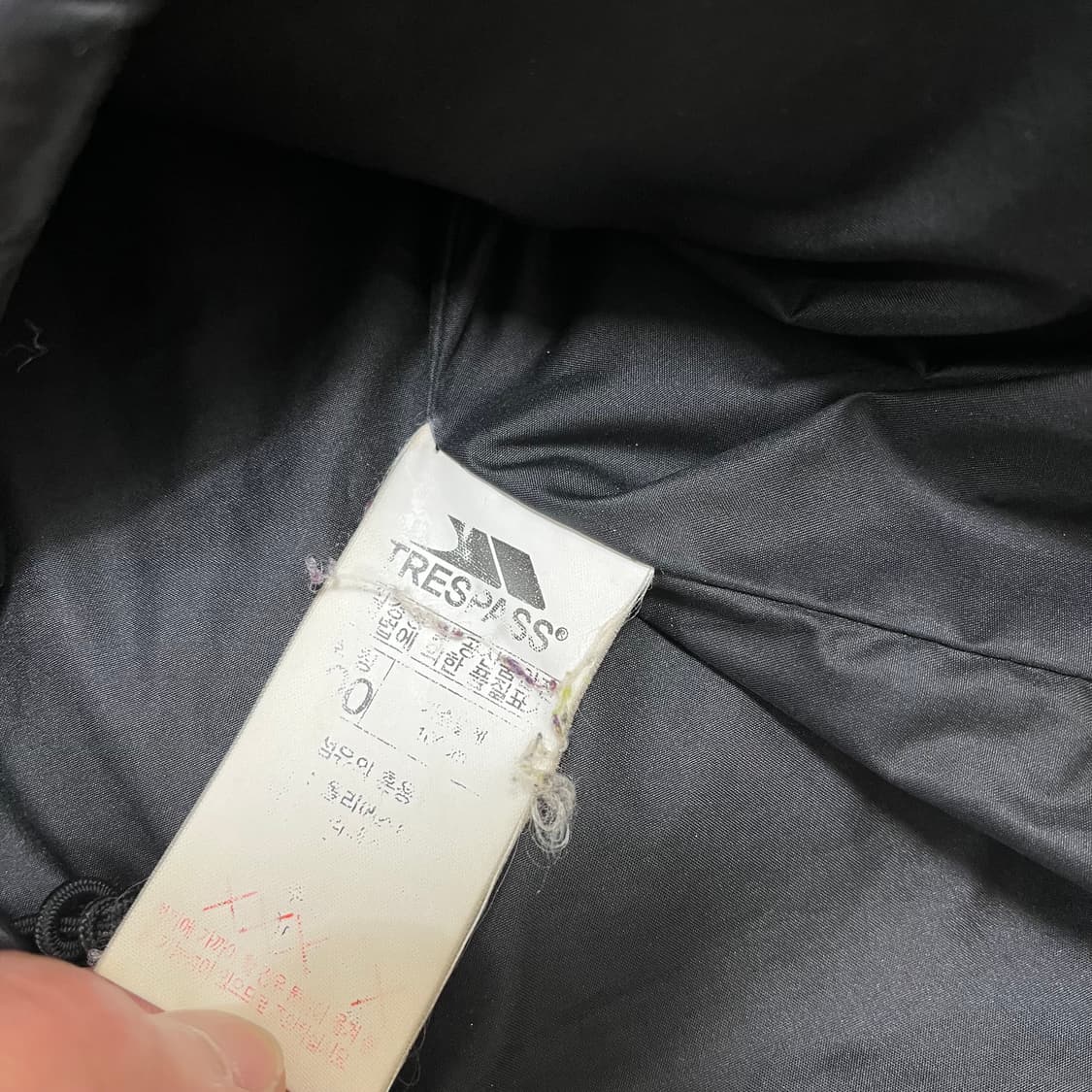 트레스파스 남성 퀼팅 덕다운 패딩 L/100 상품이미지9