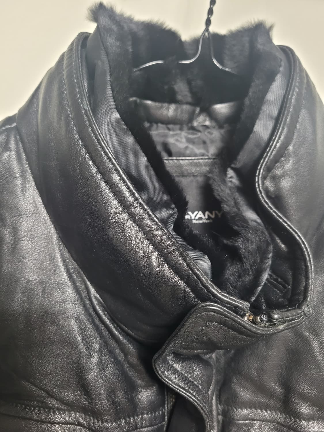 남성 양가죽 위즐카라 구스다운 상품이미지6