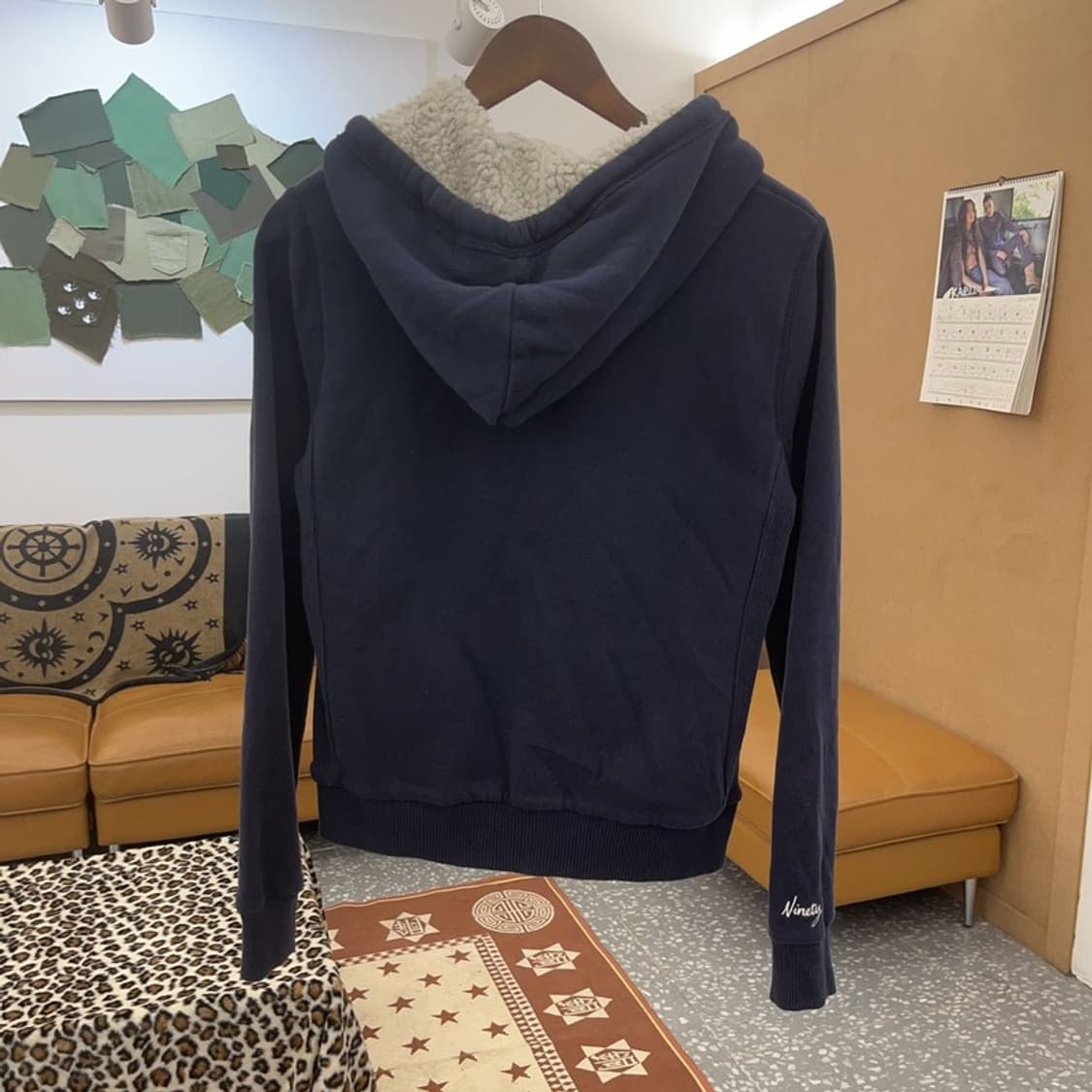 아베크롬비 Y2K 빈티지 양털 후드집업 M C09098 상품이미지4