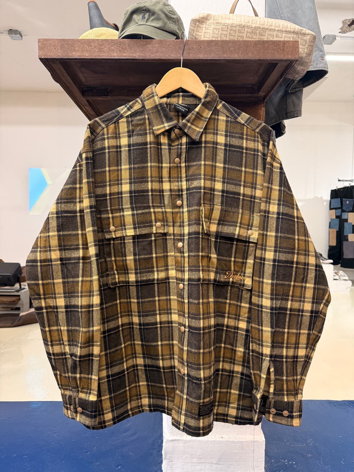 Dickies 디키즈 스트릿 체크 셔츠 상품이미지4