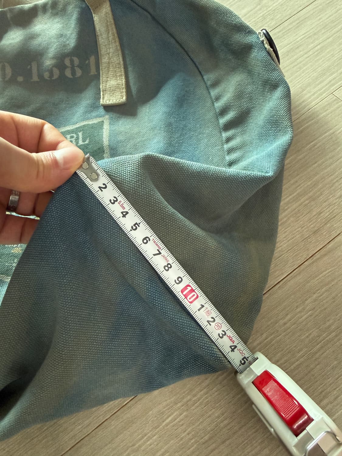 rrl 더블알엘 그래픽 워싱 캔버스 토트백 상품이미지10