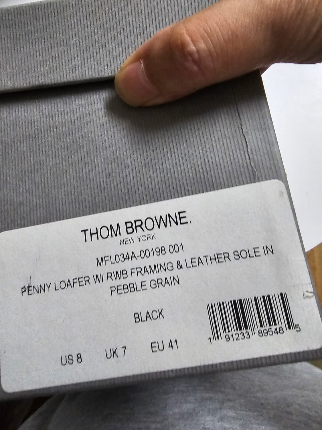 톰브라운 페니 로퍼 풀세트(41사이즈/260~265) 상품이미지9