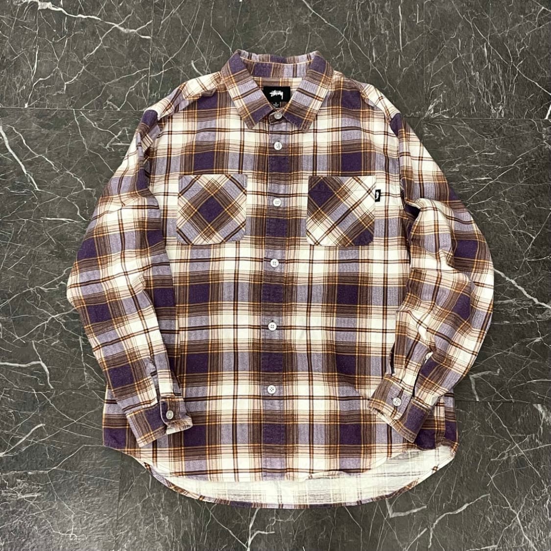 스투시 아담 피아드 체크패턴 셔츠 상품이미지3