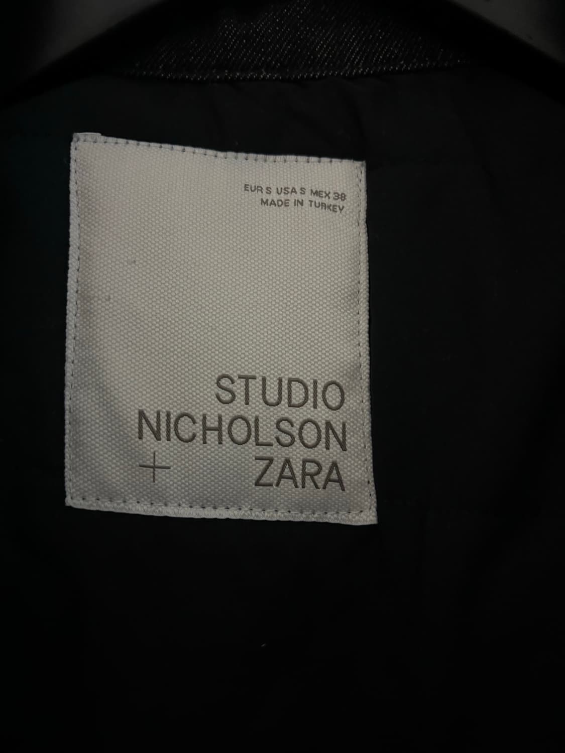 자라x스튜디오니콜슨 데님자켓 상품이미지1