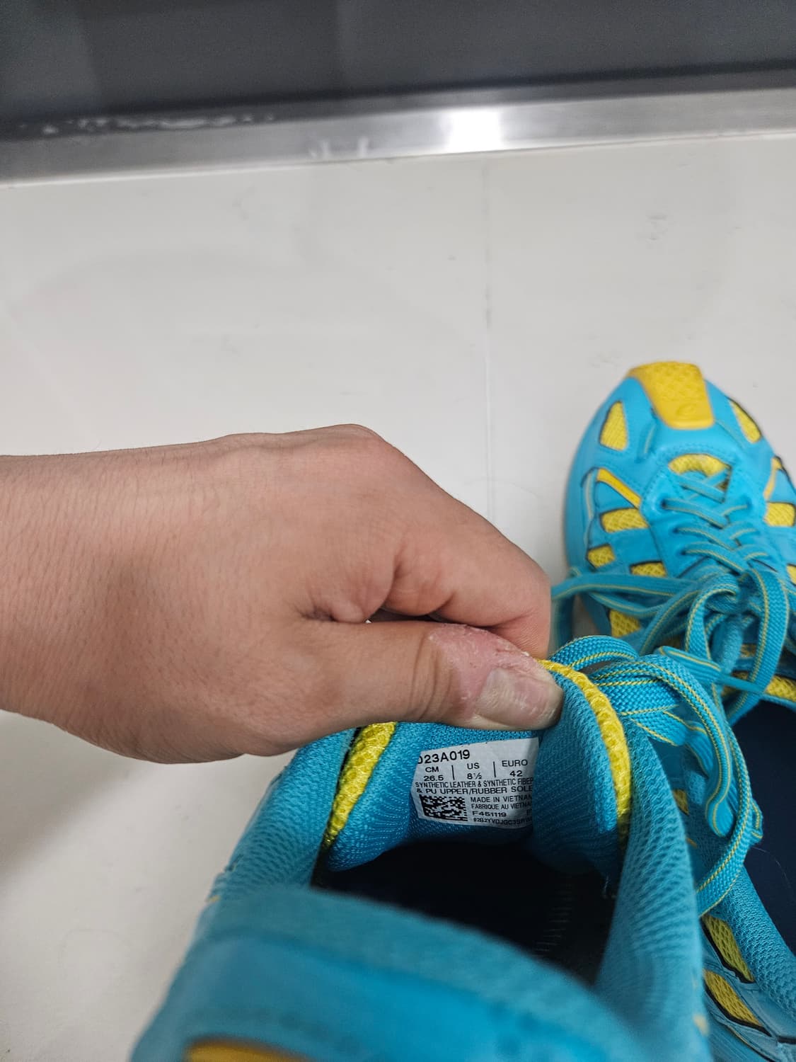 아식스 키코 젤키릴 아이스민트 265 상품이미지4