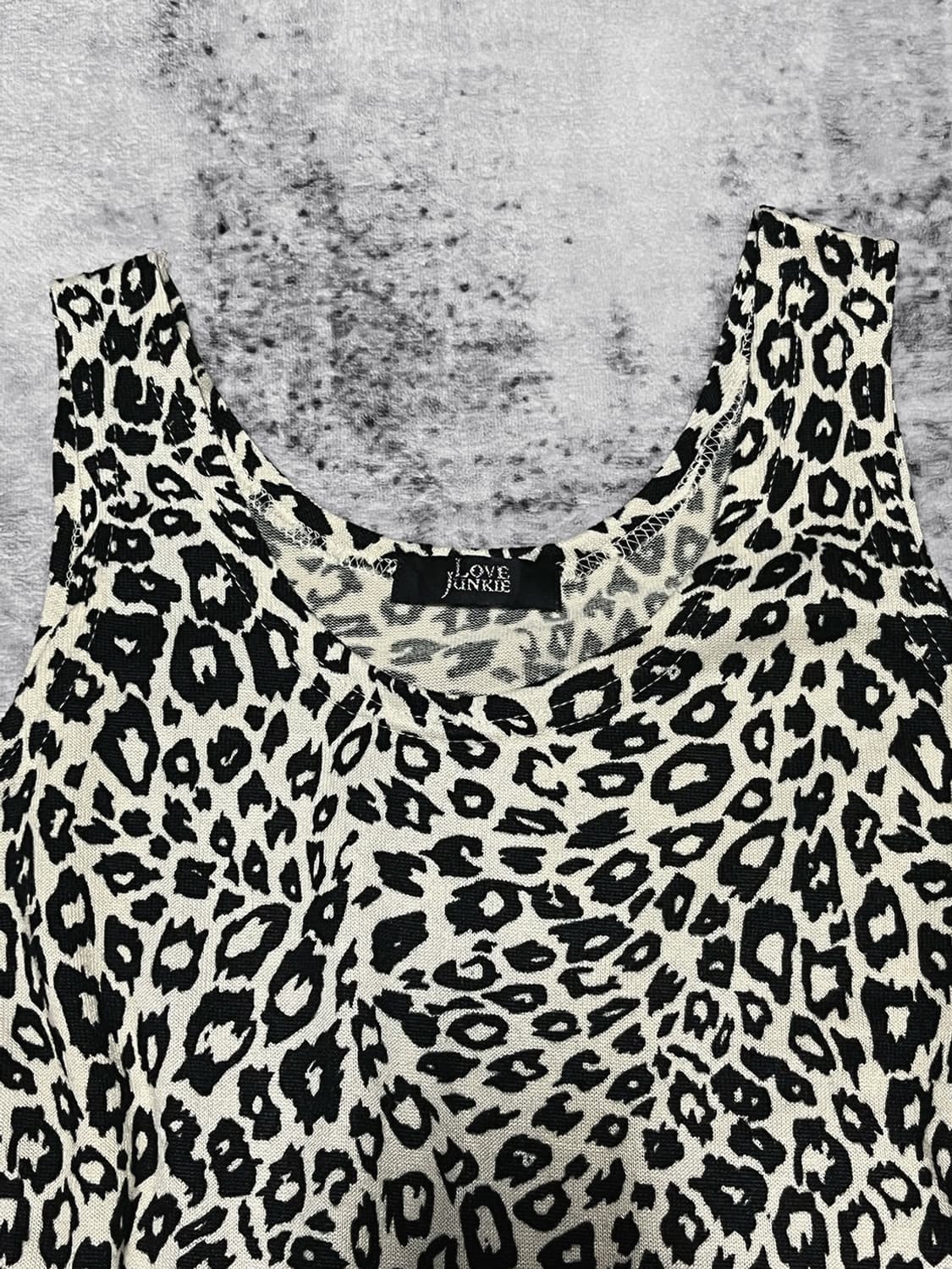 (Love Junkie) 00s animal sleeveless  상품이미지2