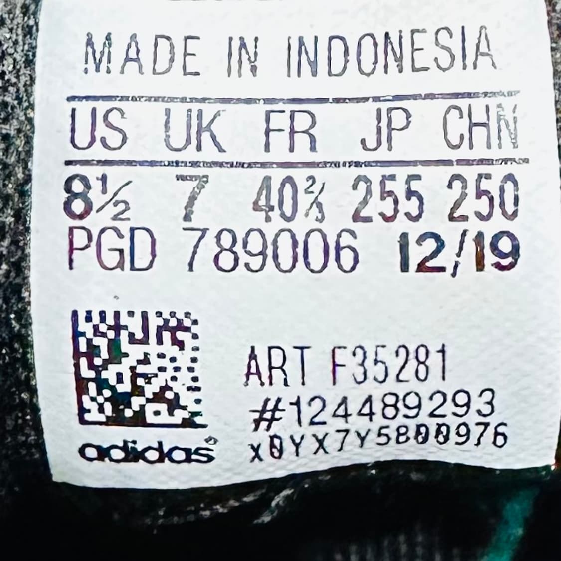 255) 아디다스 운동화 남성 남자 신발 DURAMO 듀라모 블랙 상품이미지9