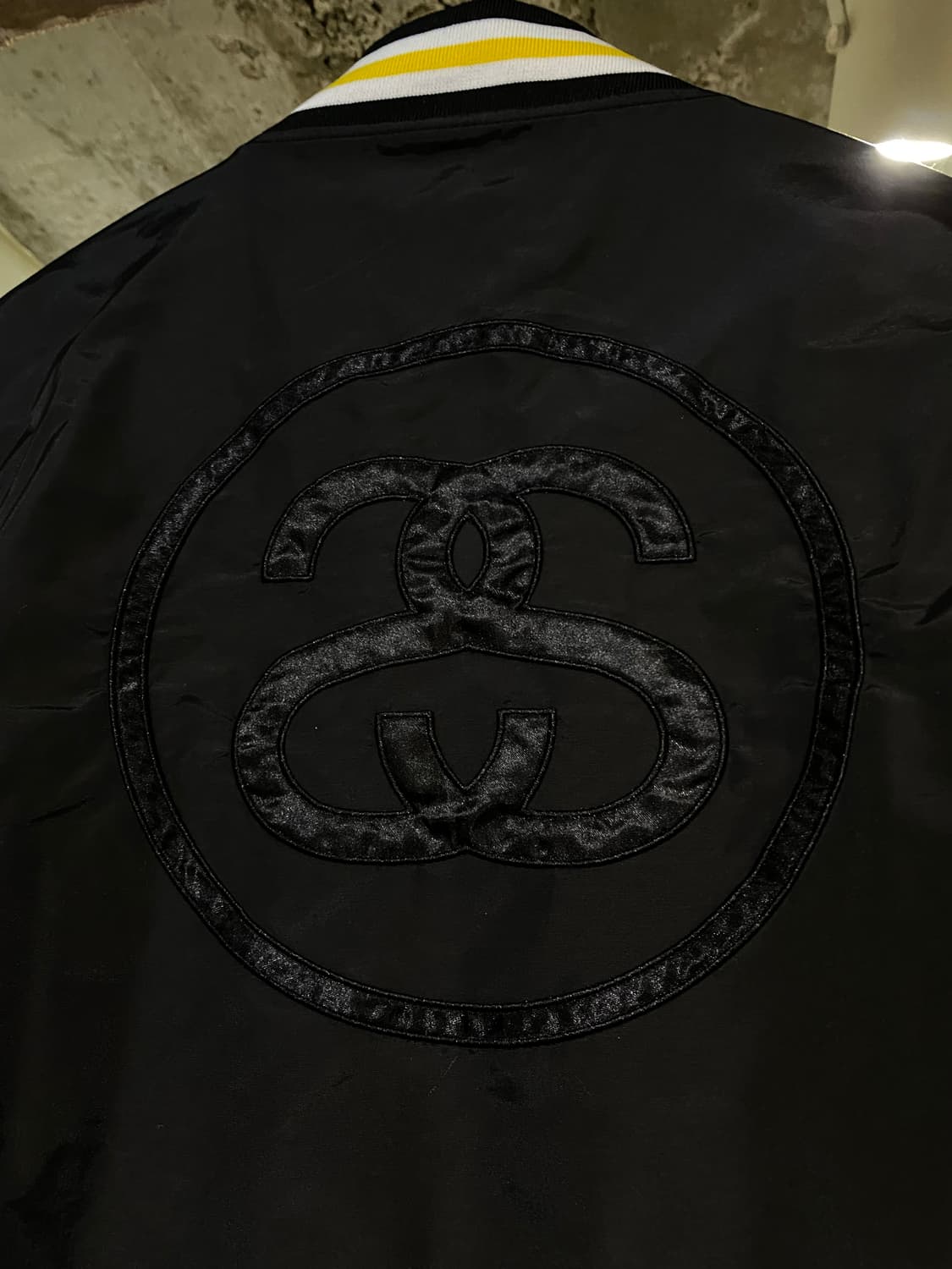 10s stussy 스투시 나일론 스타디움 자켓 M  상품이미지4