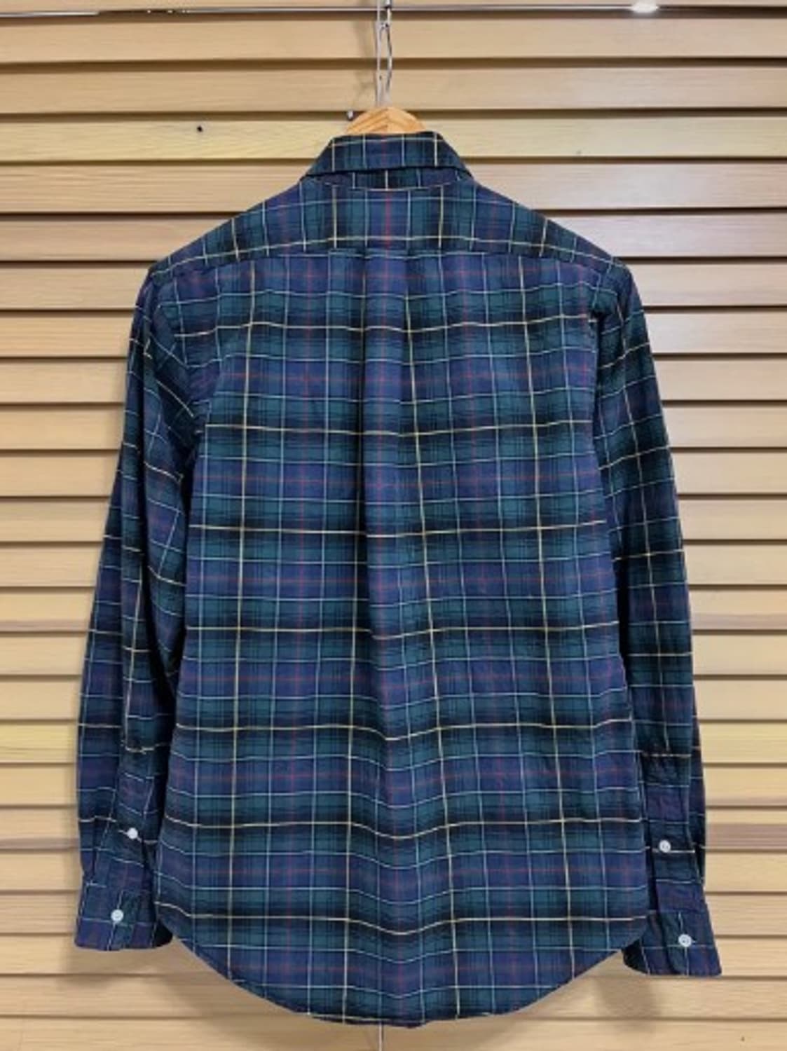 랄프로렌폴로 남성 카키체크패턴셔츠 S 상품이미지3