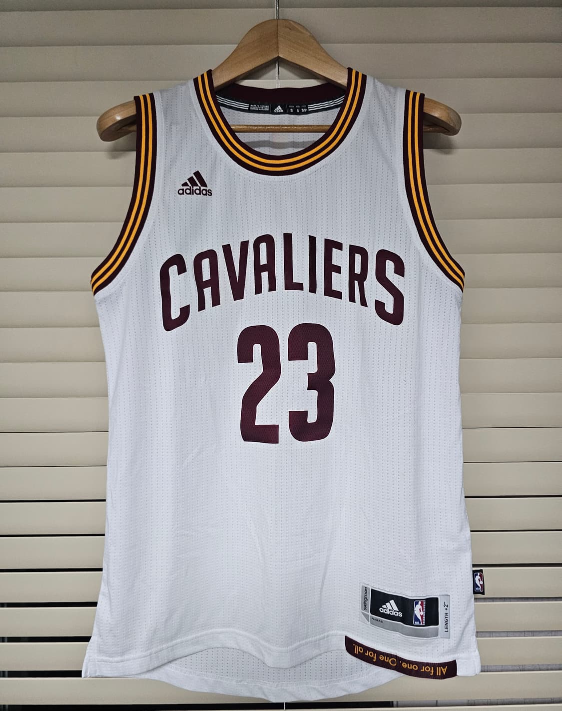 아디다스 정품 NBA 스윙맨 져지 르브론제임스 해외S 상품이미지1