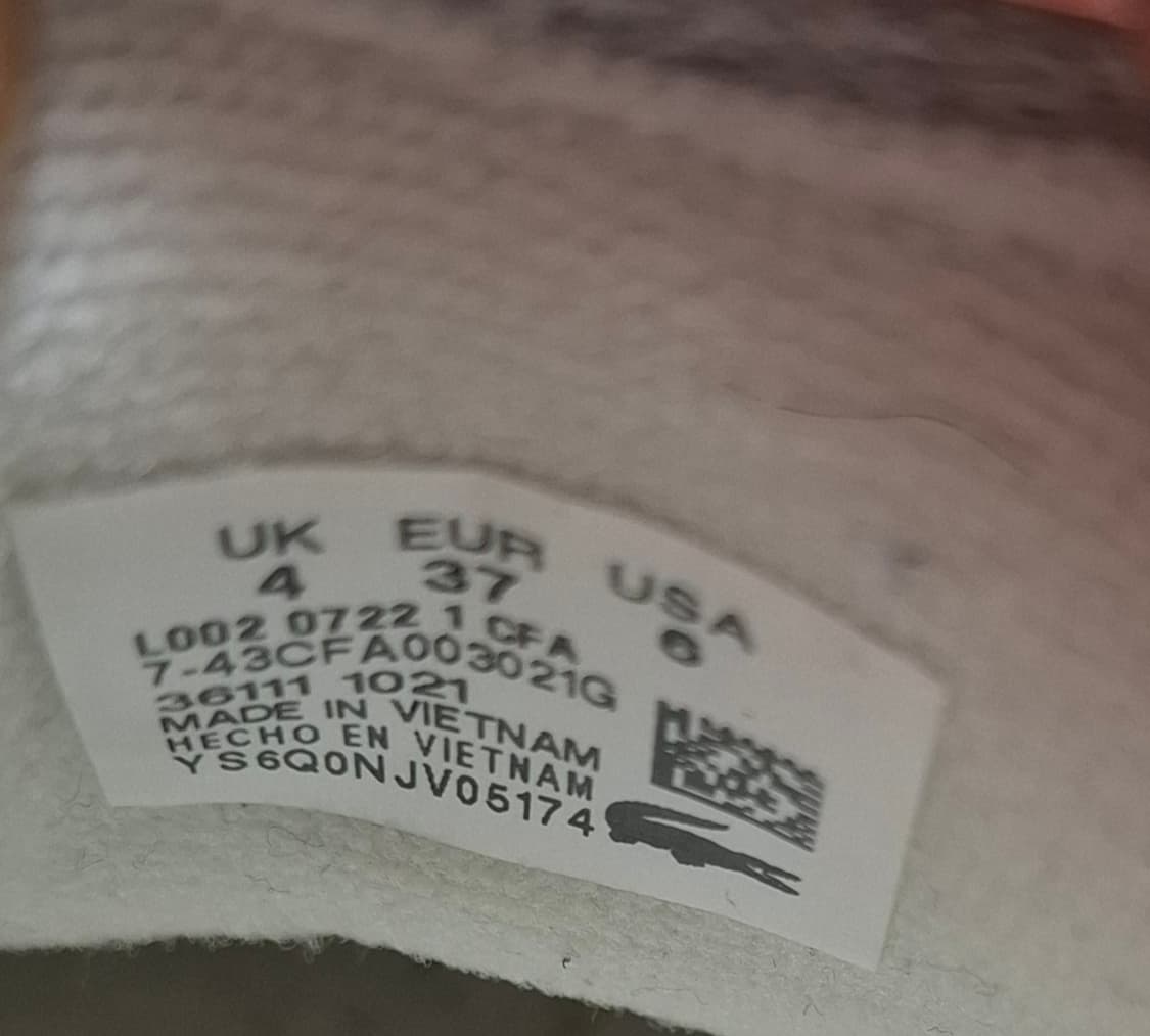 라코스테 스니커즈 240 상품이미지6