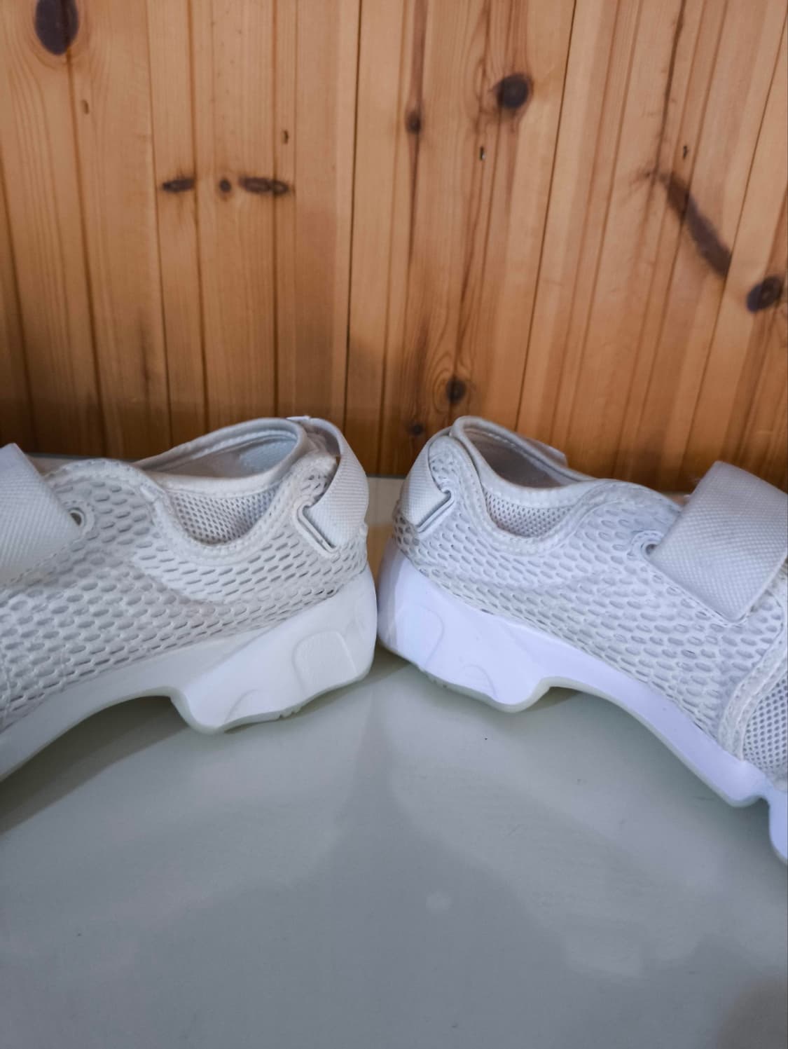 260mm 나이키 에어리프트 샌들 화이트  상품이미지5