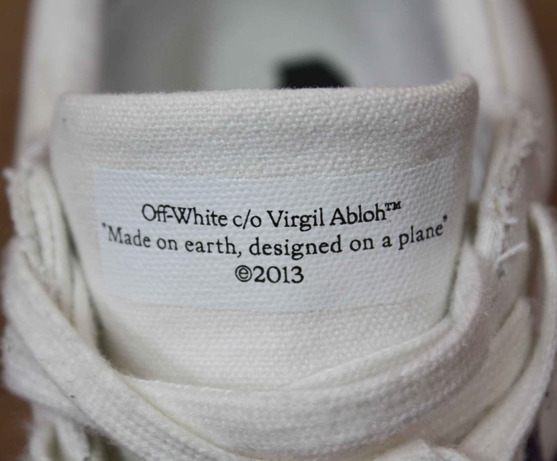 S-2207/오프화이트 정품 남여공용 애로우 캔버스 스니커즈 40 상품이미지6