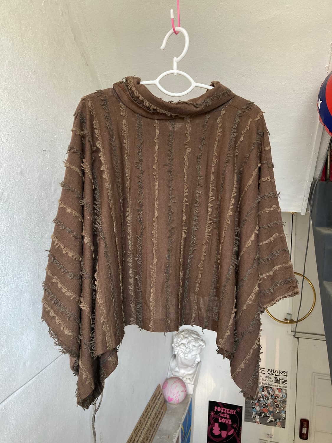 빈티지 에스닉 보헤미안 판초 상품이미지6