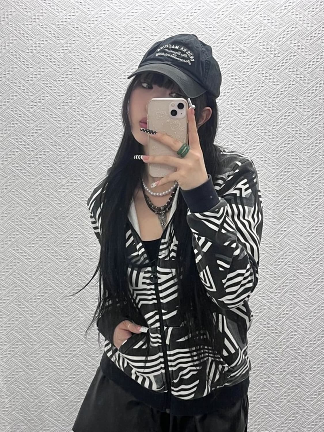 데우스 엑스 마키나 빈티지 스트릿 레터링 캐주얼 볼캡 C10248 상품이미지1