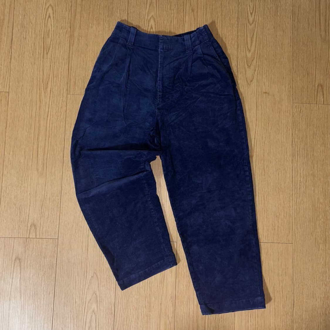 유니클로 x 마르니 코듀로이 와이드 피트 턱 팬츠 상품이미지3