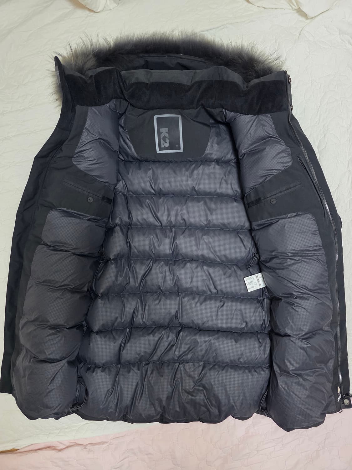 18fw K2 라르티스 고어텍스 롱패딩 여성90 블랙 상품이미지2