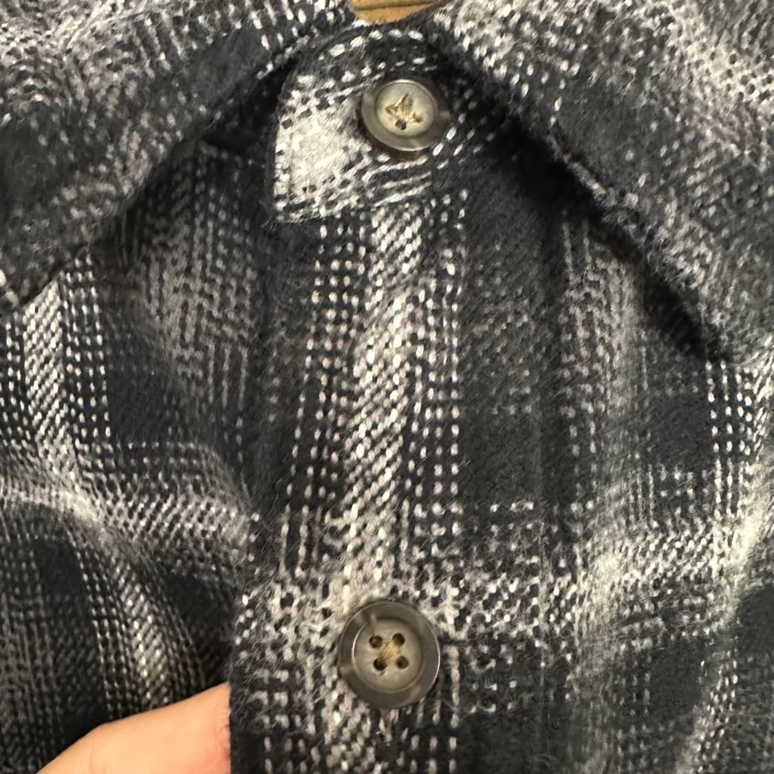 세인트존 헤비 플란넬 체크셔츠 상품이미지6